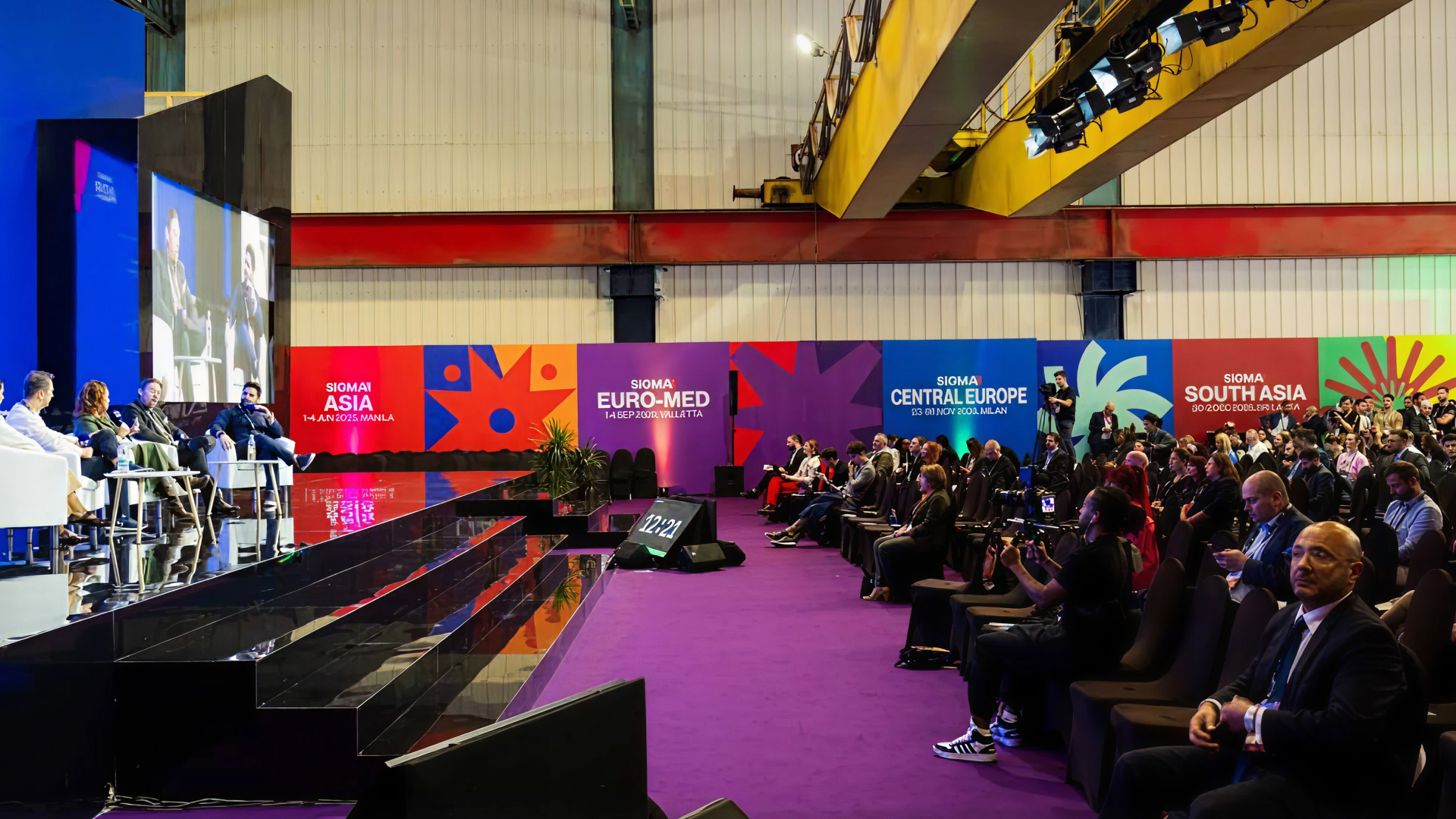 Evento Gamecheck e SiGMA Europa Central